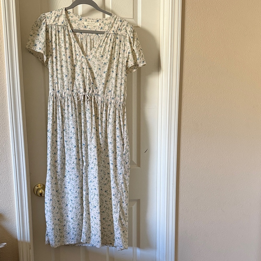 Christy Dawn Cream Floral Maxi Dress